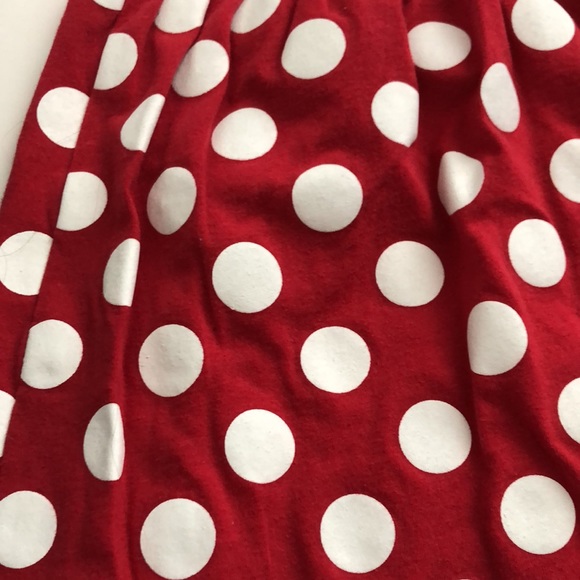 Disney Minnie Mouse Red & Black Tank Top Dress Size 3T - Picture 3 of 5